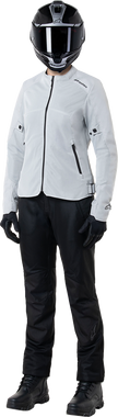 ALPINESTARS Stella C-1 Air Jacket - Silver - XS 3310425-19-XS