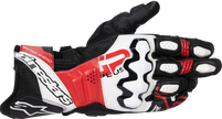 ALPINESTARS GP Plus R V3 Leather Gloves - Black/White/Bright Red - Large 3550825-1304-L