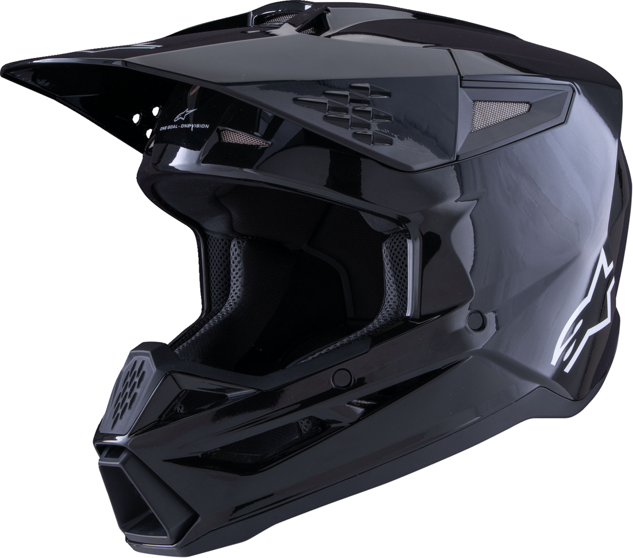 ALPINESTARS SM3 Helmet - Solid - Gloss Black - 2XL 8300326-1180-XXL