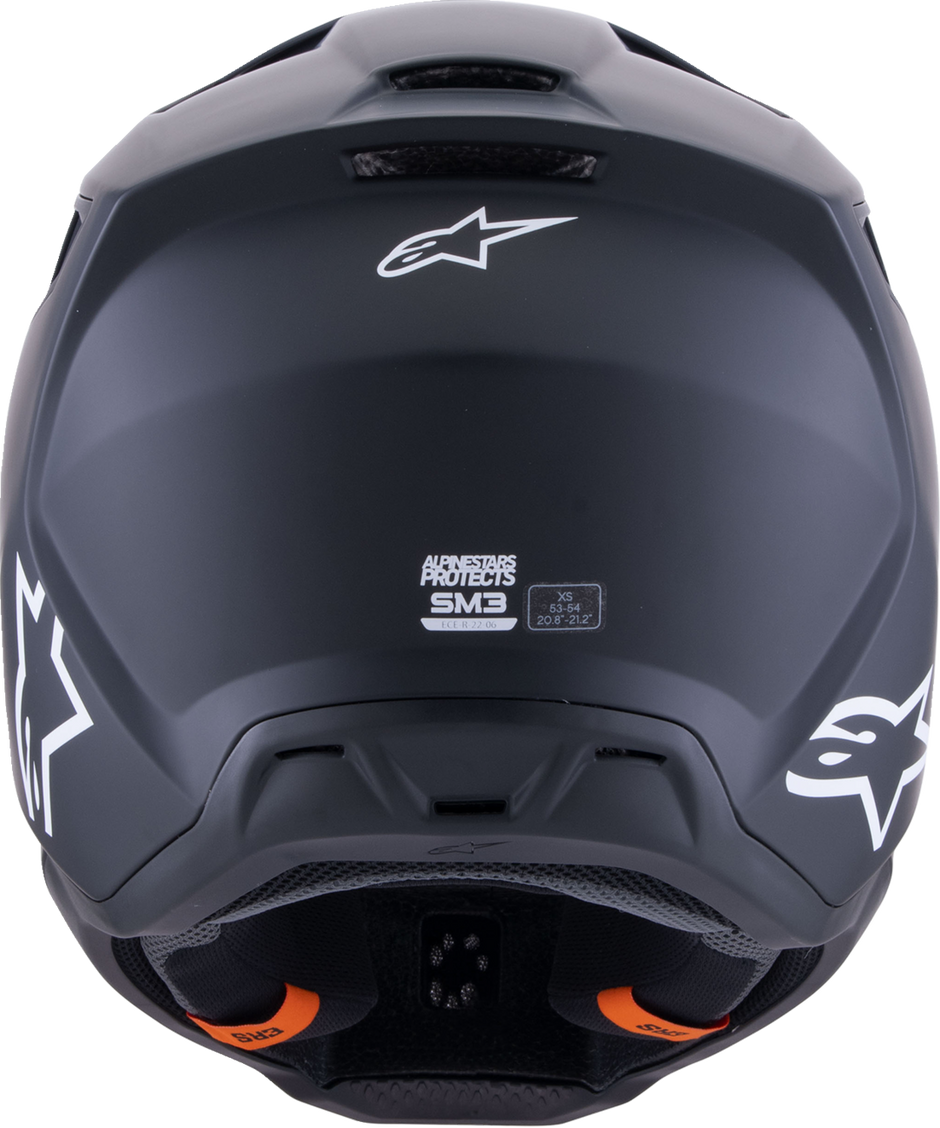 ALPINESTARS SM3 Helmet - Solid - Matte Black - XL 8300326-110-XL
