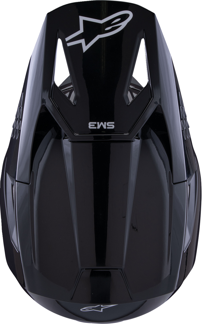 ALPINESTARS SM3 Helmet - Solid - Gloss Black - 2XL 8300326-1180-XXL