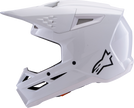 ALPINESTARS SM3 Helmet - Solid - Gloss White - Small 8300326-2180-S