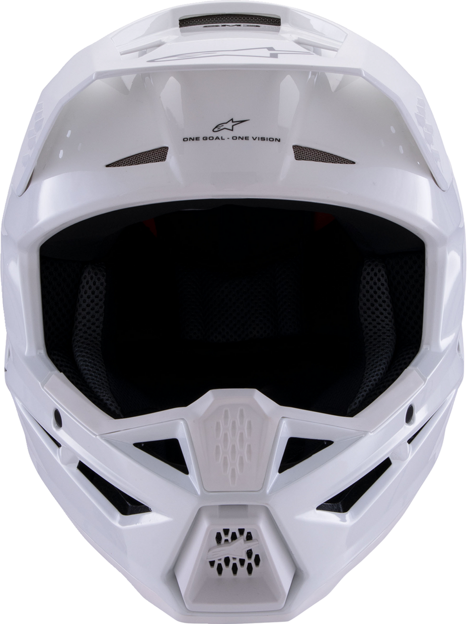 ALPINESTARS SM3 Helmet - Solid - Gloss White - Small 8300326-2180-S