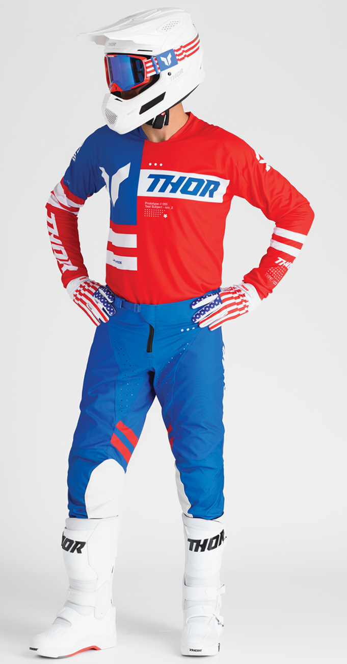 THOR Launchmode Patriot Pants - Red/White/Blue - US 30 2901-11988