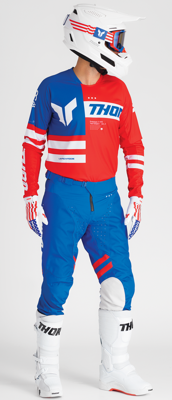 THOR Launchmode Patriot Pants - Red/White/Blue - US 30 2901-11988