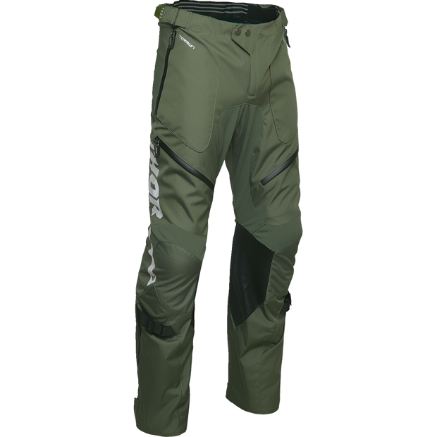 THOR Terrain Over-the-Boot Pants - Army/Charcoal - US 28 2901-12149