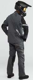 THOR Terrain offroad ATV pants in charcoal color, US 36 size, made for rugged outdoor riding with durable fabric and protective fit.