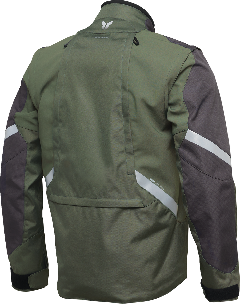 THOR Terrain Jacket - Army/Charcoal - XL 2920-0869