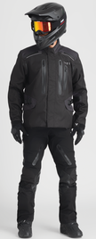 Black THOR Range Gloves in Small size, designed for protection and comfort, shown in this image.
