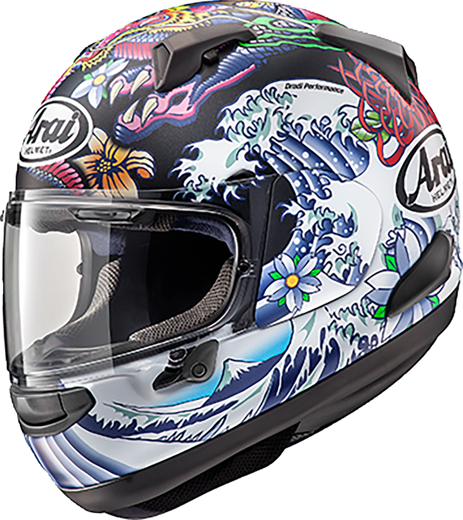 ARAI HELMETS Quantum-X Helmet - Oriental - Black Frost - Medium 0101-17707