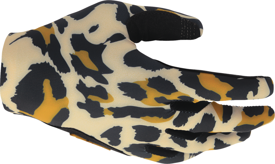 THOR Women's Sportmode Cheetah Gloves - Tan/Black - Small 3331-0308