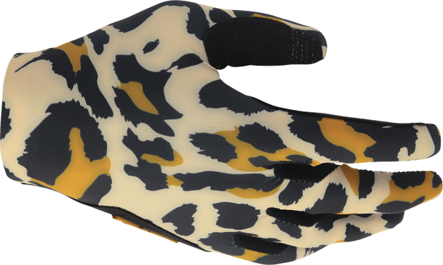 THOR Women's Sportmode Cheetah Gloves - Tan/Black - Small 3331-0308