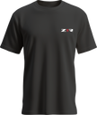 Black Z1R Fully Torqued T-Shirt in XL size, casual apparel with a relaxed fit and bold graphic design.