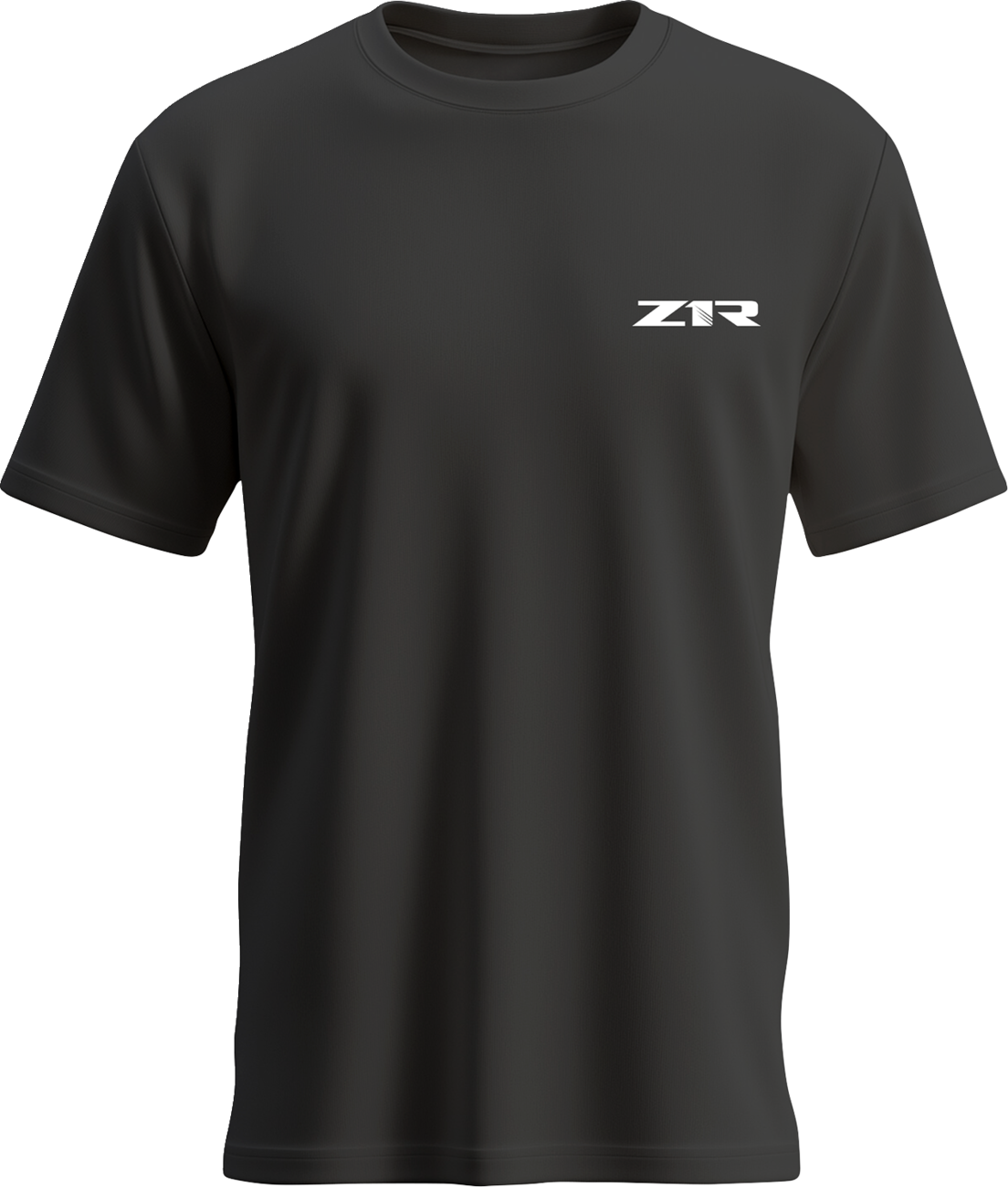 Black Z1R Hog Cranked T-shirt in medium size, casual apparel with graphic design on front, made for comfortable everyday wear.