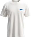 White Z1R Hogs Crank'n T-Shirt in small size, casual apparel with bold graphic design on front.