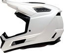 White Z1R Dirt Maxx offroad full face helmet in 2XL size, with sleek design and secure chin strap for adult motocross riding.