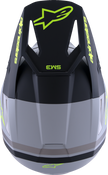 ALPINESTARS SM3 Helmet - Radium - Matte Gray/Black/Yellow Fluo - Large 8300826-9510-L