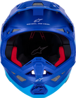 ALPINESTARS Supertech M10 Helmet - Flood - MIPS® - Blue/Black Carbon - Small 8301023-7282-S