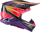 ALPINESTARS Supertech M10 Helmet - MIPS® - Era - Gloss Pink/Violet/Yellow Fluo - Medium 8301223-3145-M