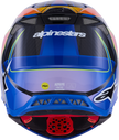 ALPINESTARS Supertech M10 Helmet - MIPS® - Era - Gloss Blue/Red/Yellow Fluo - Small 8301223-7356-S