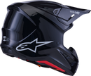 ALPINESTARS SM7 Helmet - Solid - Gloss Black - XS 8301426-1180-XS