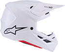 ALPINESTARS SM7 Helmet - Solid - Gloss White - Medium 8301426-2180-M