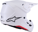 ALPINESTARS SM7 Helmet - Solid - Gloss White - Medium 8301426-2180-M