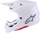 ALPINESTARS SM7 Helmet - Solid - Gloss White - Medium 8301426-2180-M