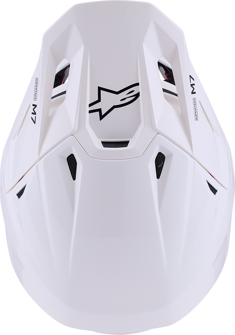 ALPINESTARS SM7 Helmet - Solid - Gloss White - Medium 8301426-2180-M