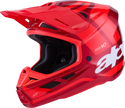ALPINESTARS SM7 Helmet - Core - Gloss Red - Medium 8301826-3127-M