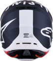 ALPINESTARS SM7 Helmet - Dasher - Matte Black/White - Small 8302226-1121-S