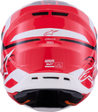 ALPINESTARS SM7 Helmet - Deed - Gloss Red/Black/White - XS 8302426-3139-XS