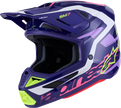 ALPINESTARS SM7 Helmet - Deed - Gloss Purple/Pink - Medium 8302426-3142-M