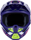 ALPINESTARS SM7 Helmet - Deed - Gloss Purple/Pink - Medium 8302426-3142-M