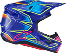 ALPINESTARS SM7 Helmet - Cast - Gloss/Blue/Pink/Yellow Fluo - Small 8302626-7254-S