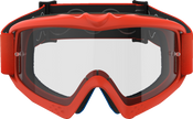 ALPINESTARS GOGGLES Youth Vision Goggle - Corp - Orange - Clear Lens 5140125-430