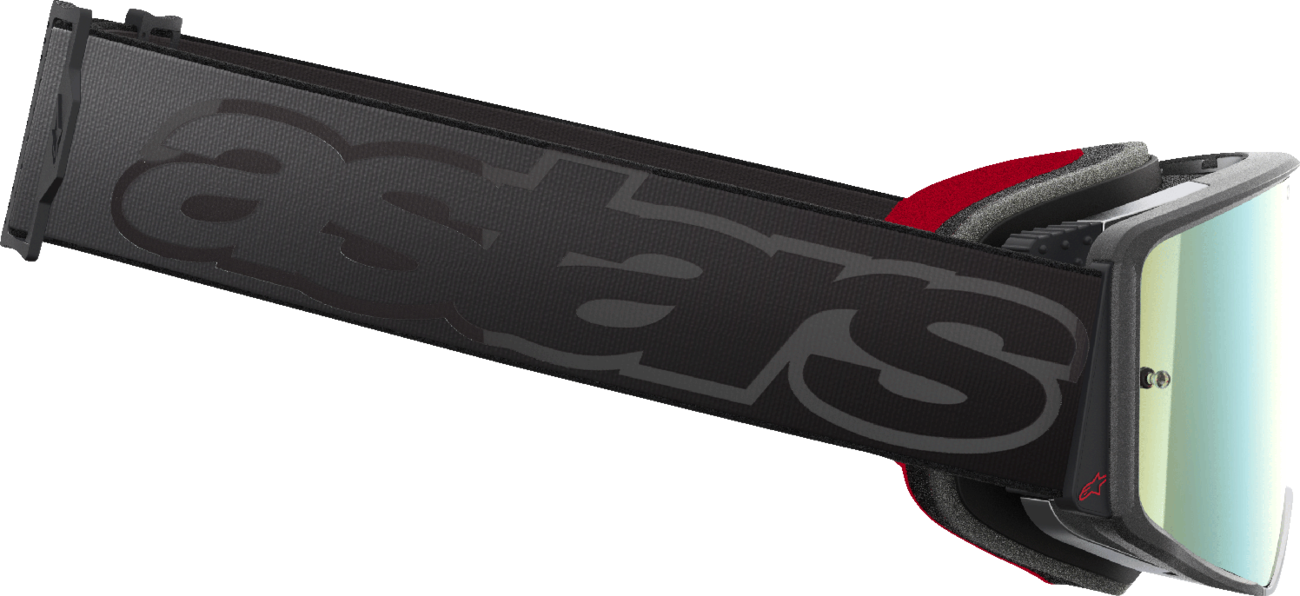 ALPINESTARS GOGGLES Supertech Vision Goggle - Vista - Black - Gold Mirror Lens 5100226-1581