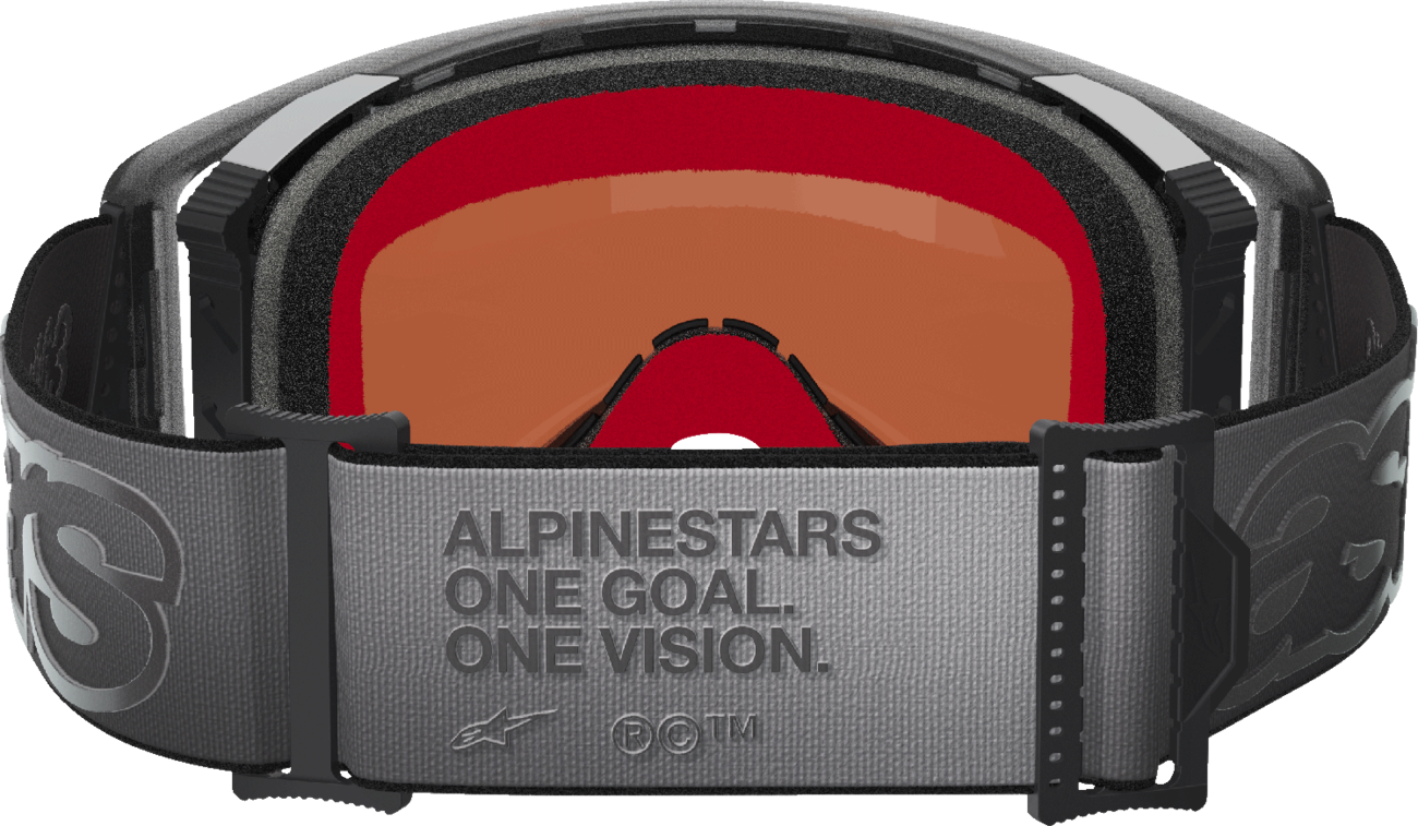 ALPINESTARS GOGGLES Supertech Vision Goggle - Vista - Black - Gold Mirror Lens 5100226-1581