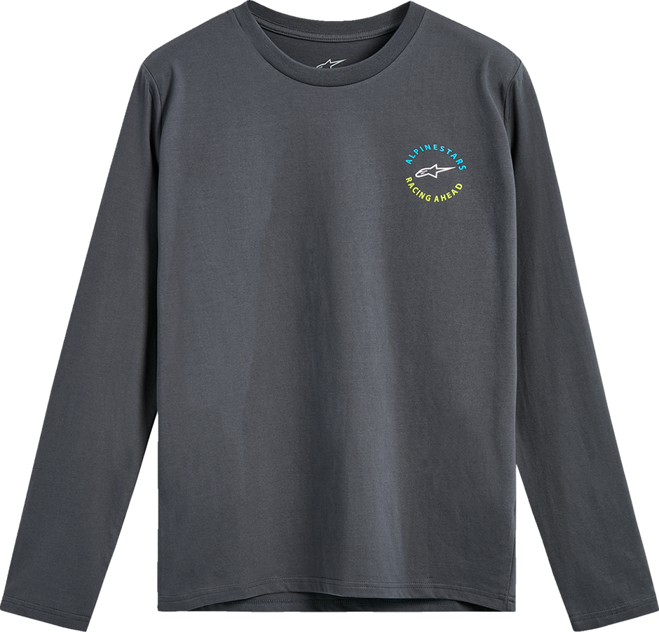 ALPINESTARS True Long-Sleeve CSF T-Shirt - Charcoal - Large 1235-74105-18-L