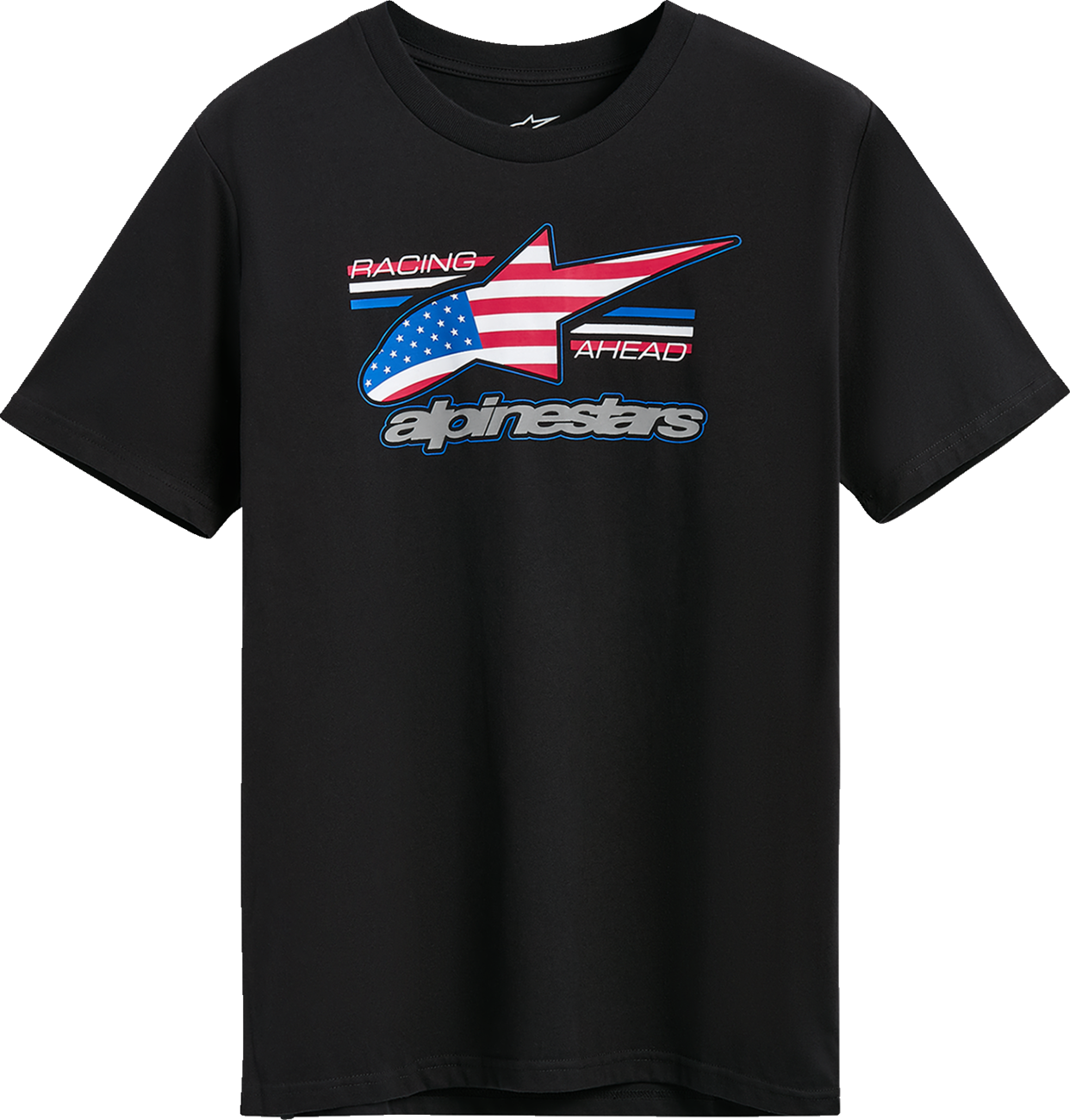 ALPINESTARS National CSF T-Shirt - Black/USA - Medium 1235-72365-1017-M