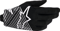 ALPINESTARS Radar Pro Gloves - Black/White - Medium 3560325-12-M