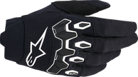 ALPINESTARS Full Bore V2 Gloves - Black/White - Large 3560426-12-L