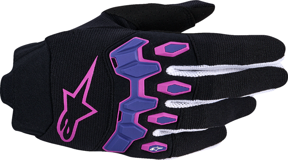 ALPINESTARS Full Bore V2 Gloves - Purple/Black - Small 3560426-381-S