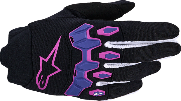 ALPINESTARS Full Bore V2 Gloves - Purple/Black - Small 3560426-381-S