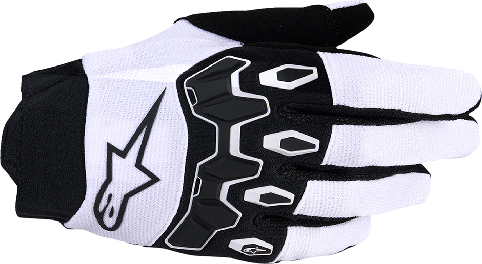 ALPINESTARS Full Bore V2 Gloves - Light Gray/Black - Medium 3560426-9210-M