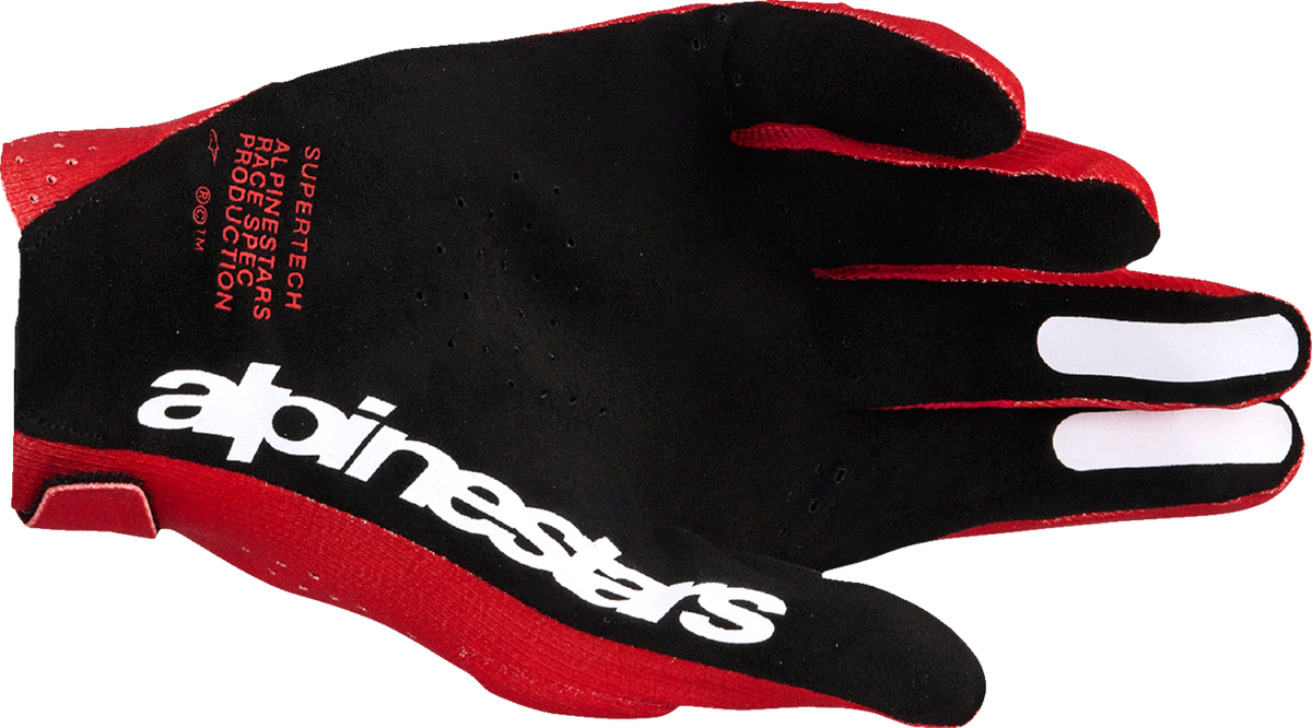 ALPINESTARS Supertech MX Gloves - Fire Red/Black/White - Medium 3560526-3146-M