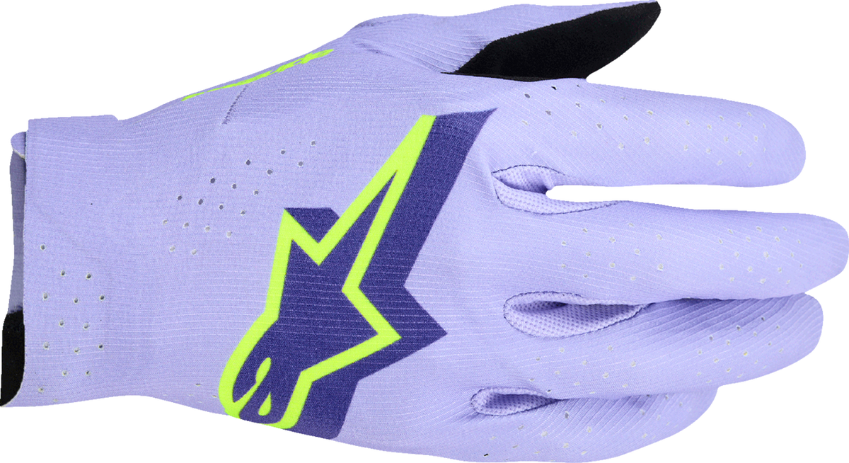 ALPINESTARS Supertech MX Gloves - Lavender/Violet/Fluo Yellow - Large 3560526-3151-L