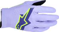 ALPINESTARS Supertech MX Gloves - Lavender/Violet/Fluo Yellow - XL 3560526-3151-XL