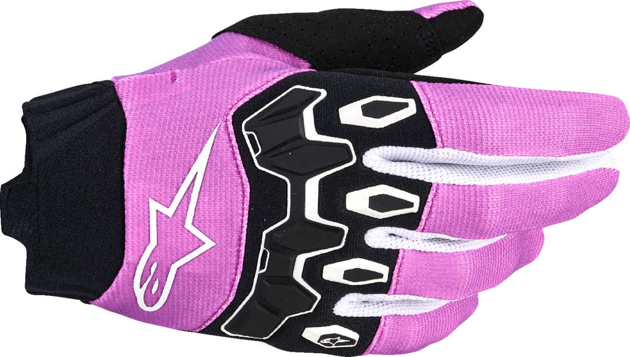 ALPINESTARS Stella Full Bore V2 Gloves - Violet/White/Black - Large 3580126-3149-L