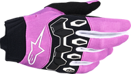 ALPINESTARS Stella Full Bore V2 Gloves - Violet/White/Black - Large 3580126-3149-L
